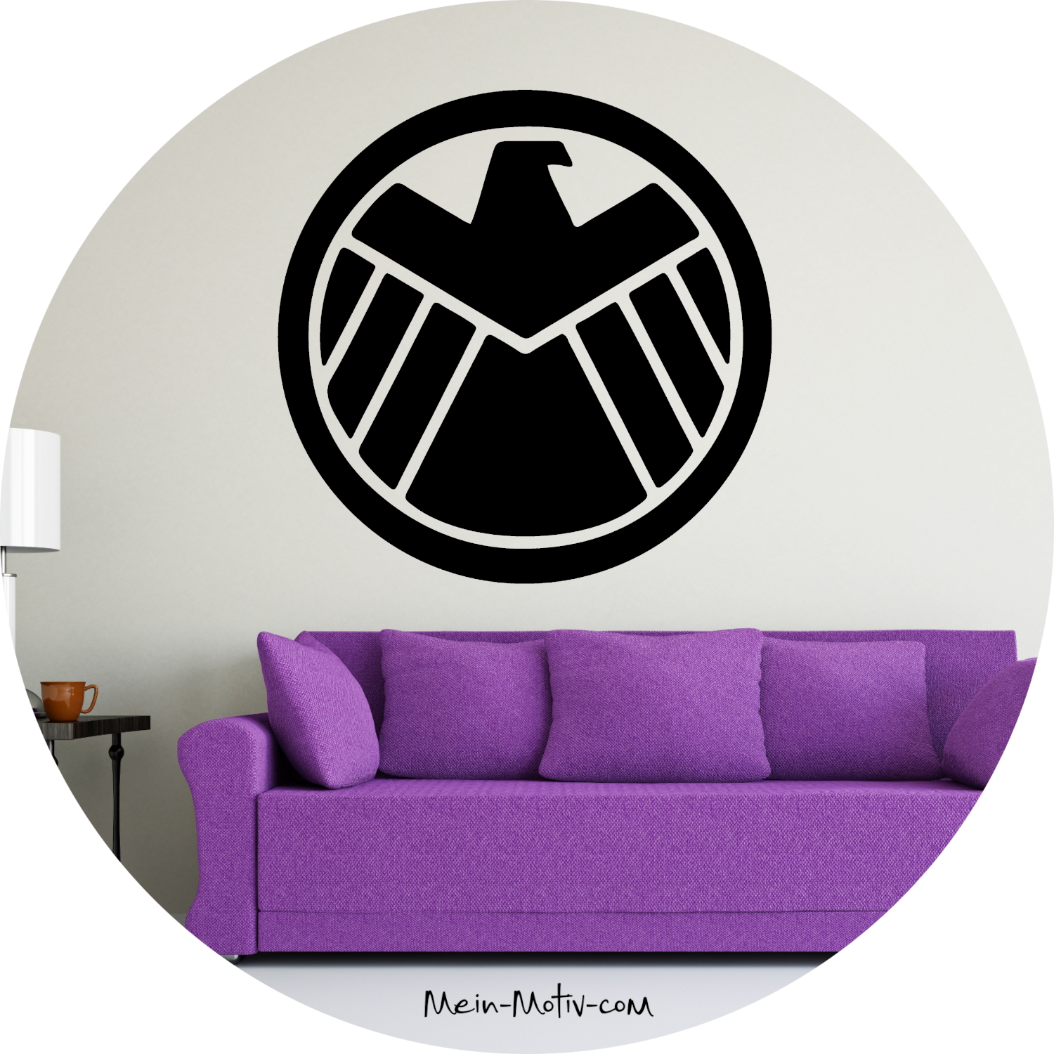 Wandtattoo Avengers - Shield S.H.I.E.L.D