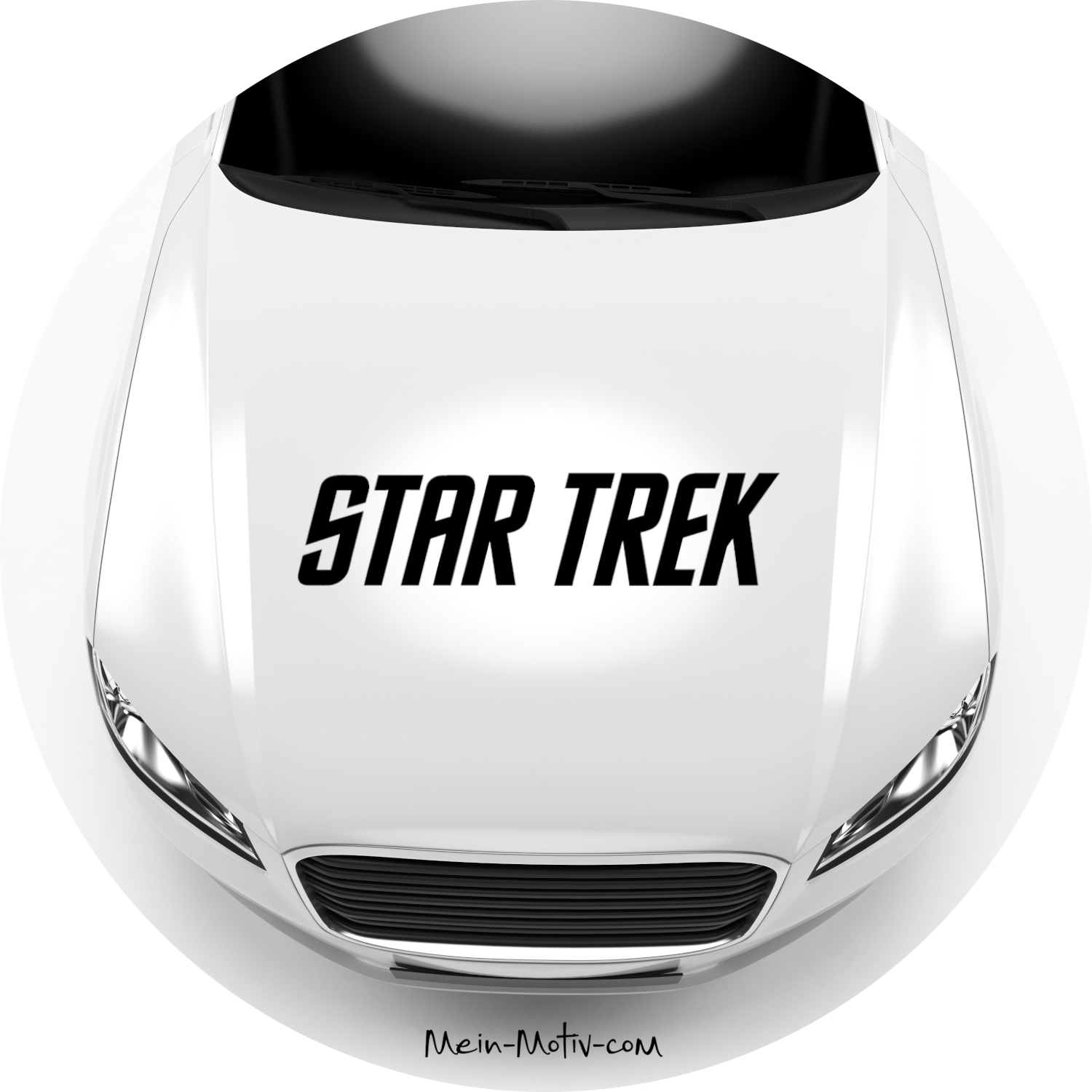 Autoaufkleber Star Trek Name