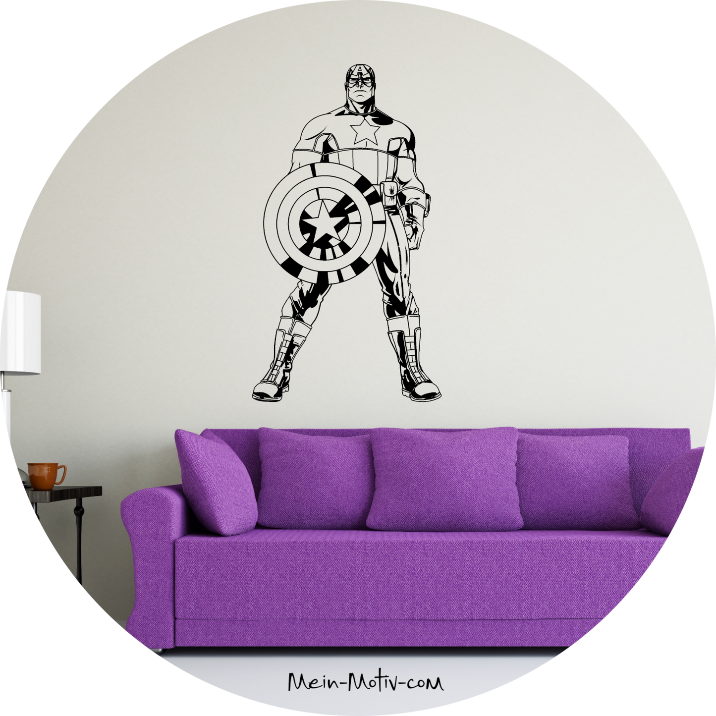 Wandtattoo Avengers - Captain America