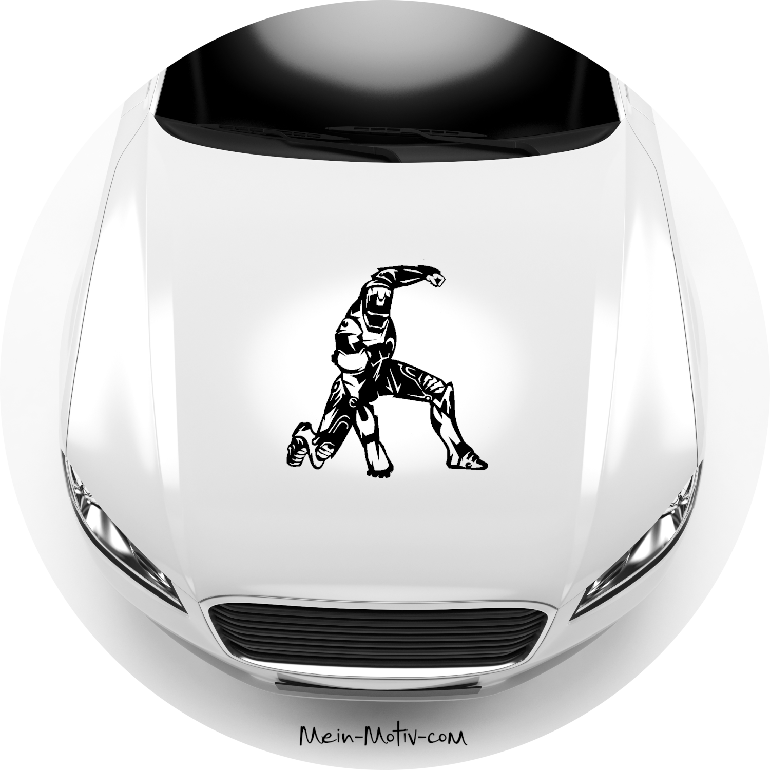 Autoaufkleber Iron Man
