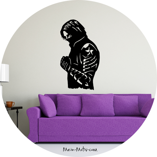 Wandtattoo Avengers - Bucky Barnes