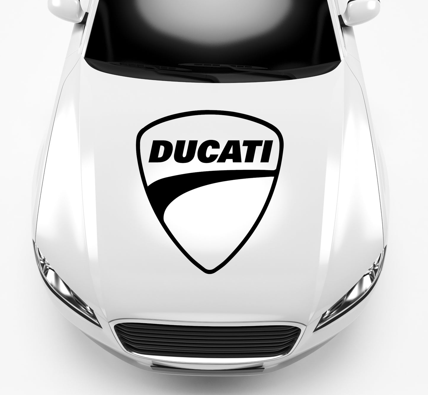 Autoaufkleber Ducati Schriftzug