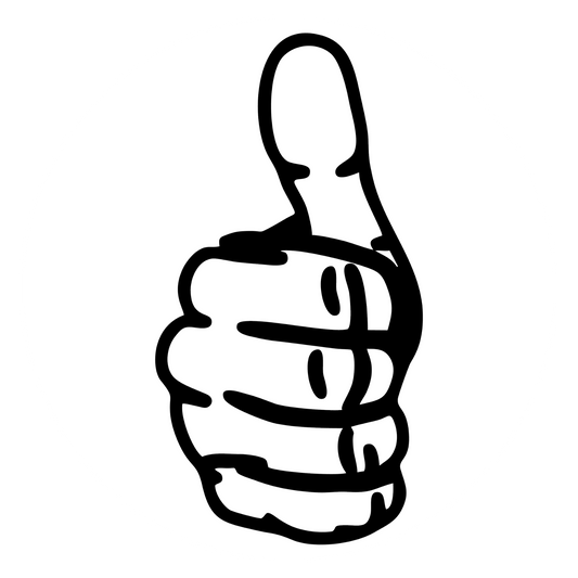 Wandtattoo Smiley Daumen Hoch Emoji