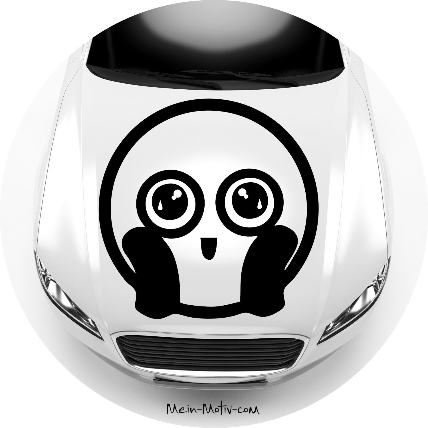 Autoaufkleber Smiley Glücklich Emoji