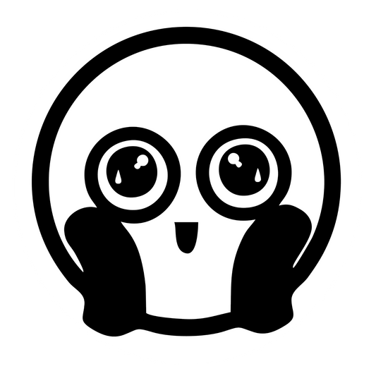 Wandtattoo Smiley Glücklich Emoji