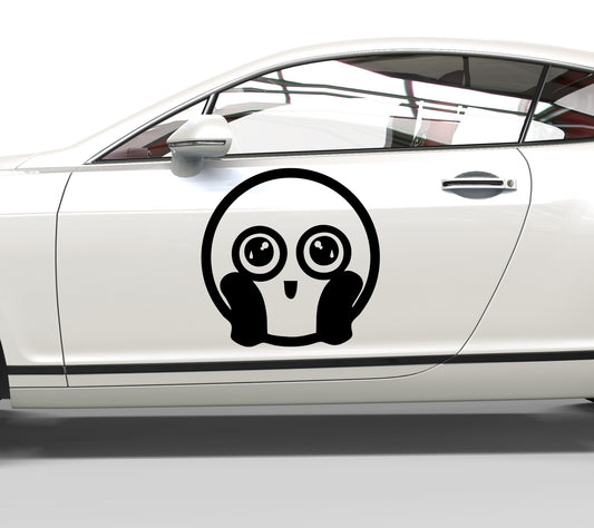 Autoaufkleber Smiley Glücklich Emoji