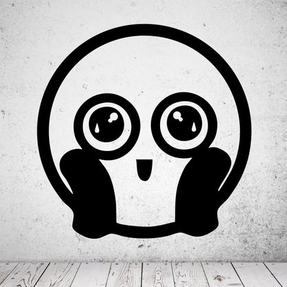 Wandtattoo Smiley Glücklich Emoji