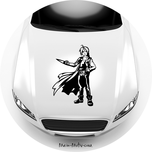 Autoaufkleber Fullmetal Alchemist - Edward Elric