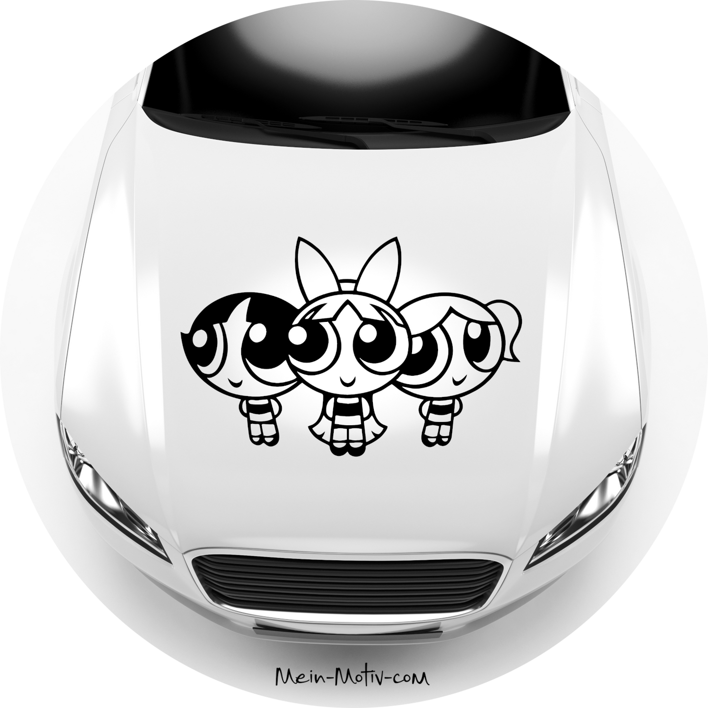 Autoaufkleber Powerpuff Girls