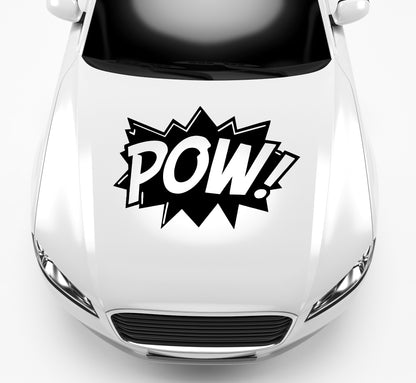 Autoaufkleber POW - Roy Lichtenstein