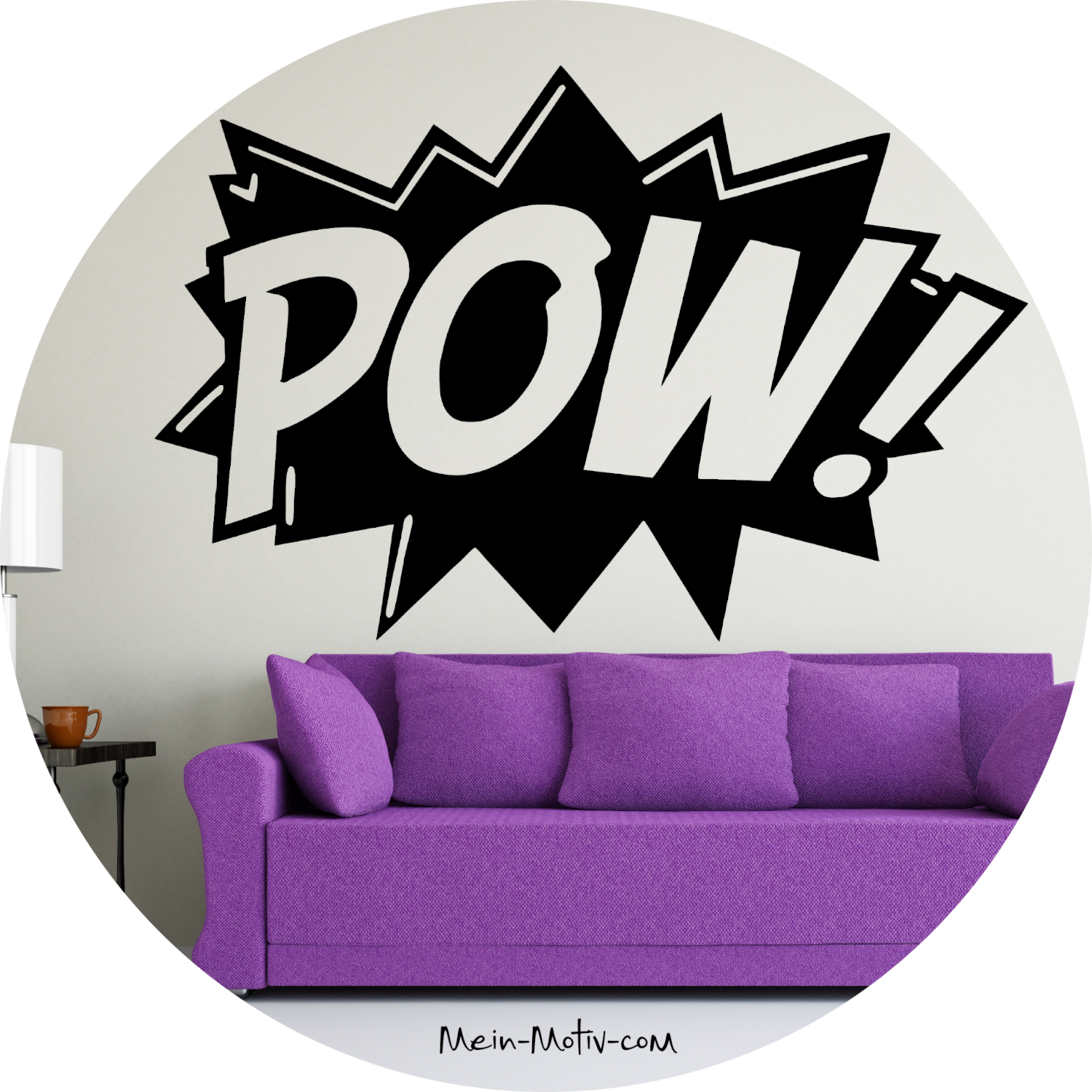 Wandtattoo POW - Roy Lichtenstein