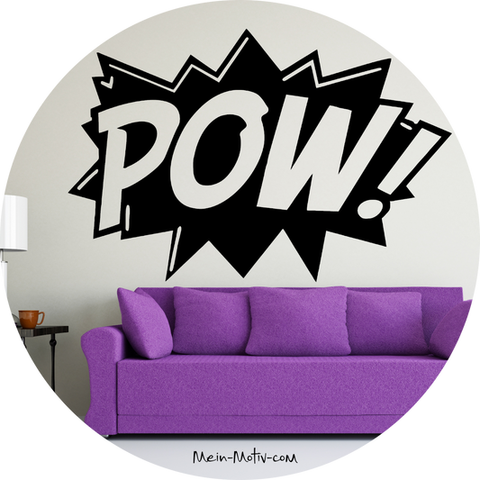 Wandtattoo POW - Roy Lichtenstein