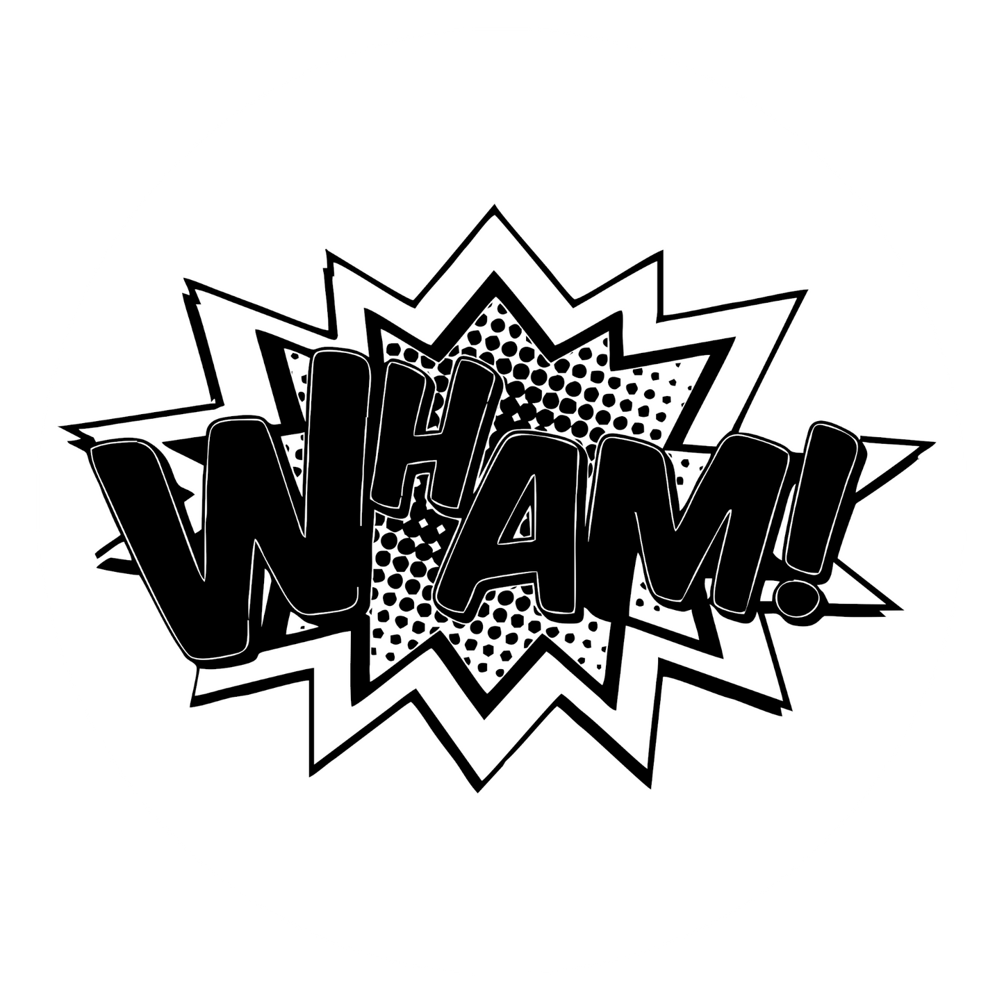 Autoaufkleber WHAM - Roy Lichtenstein