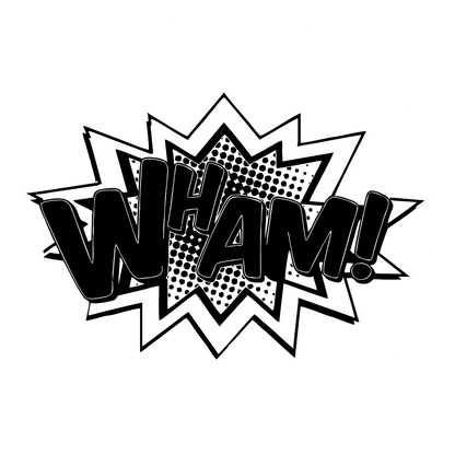 Autoaufkleber WHAM - Roy Lichtenstein