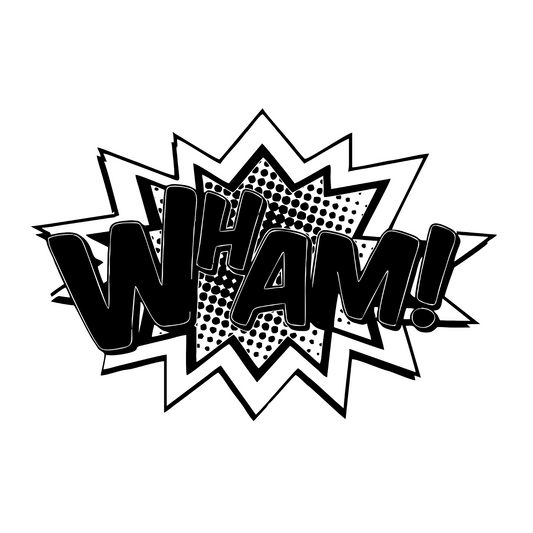 Autoaufkleber WHAM - Roy Lichtenstein