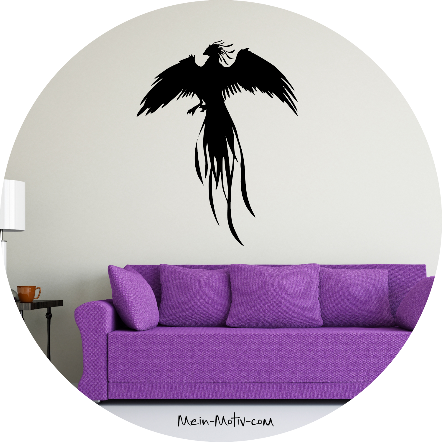 Wandtattoo Harry Potter​​​​​​​ Phönix