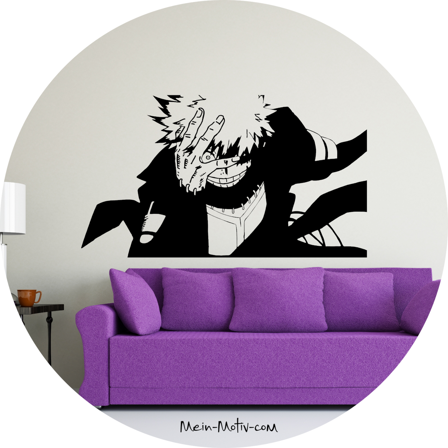 Wandtattoo My Hero Academia - Toya Todoroki - Dabi