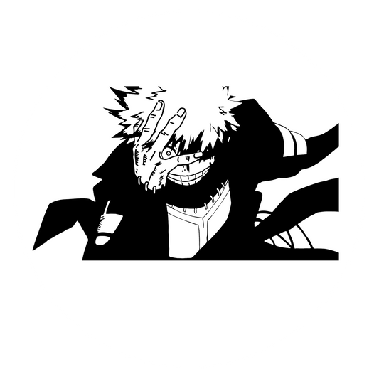 Autoaufkleber My Hero Academia - Toya Todoroki - Dabi