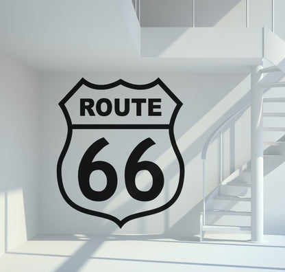 Wandtattoo Route 66