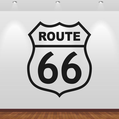 Wandtattoo Route 66