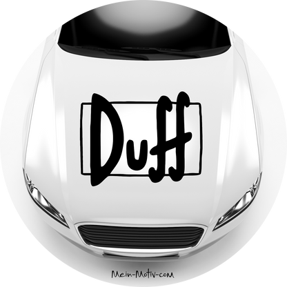 Autoaufkleber Duff Beer