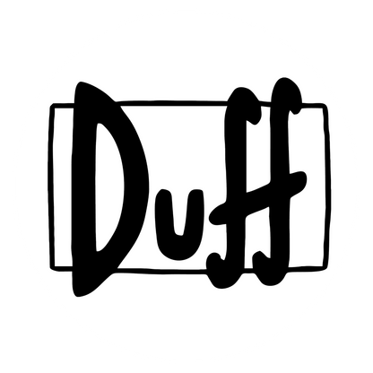 Autoaufkleber Duff Beer