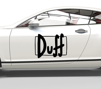 Autoaufkleber Duff Beer