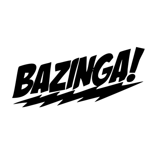 Autoaufkleber Bazinga