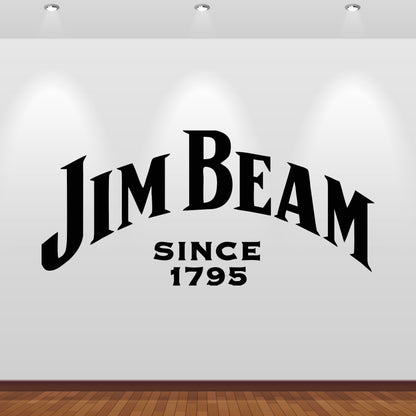 Wandtattoo Jim Beam