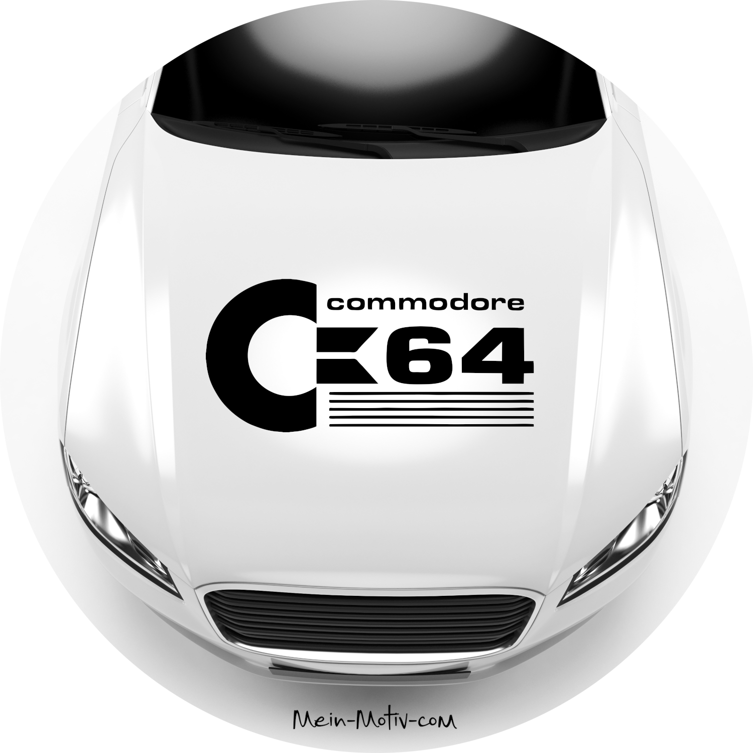Autoaufkleber Commodore C64