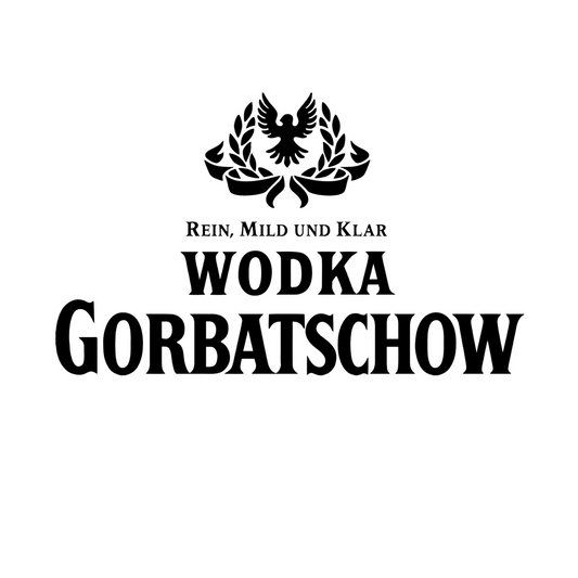 Autoaufkleber Wodka Gorbatschow