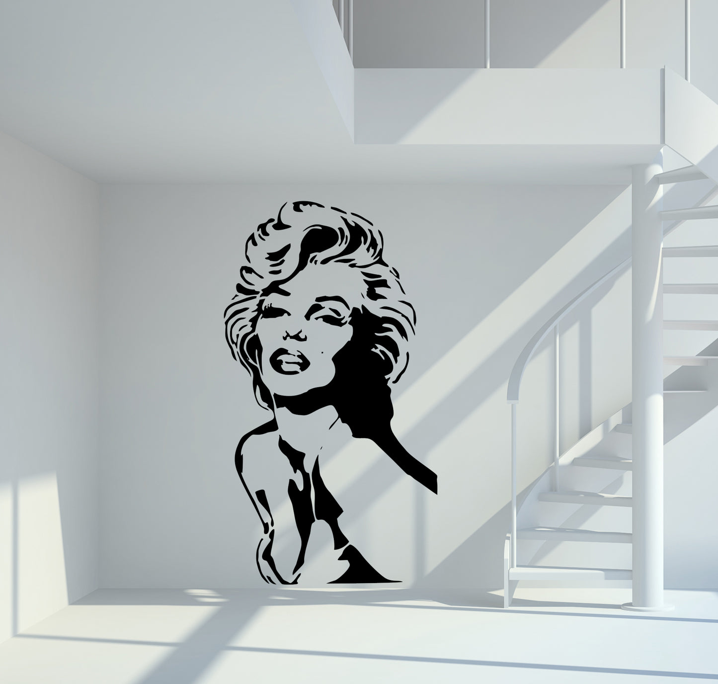 Wandtattoo Marilyn posierend