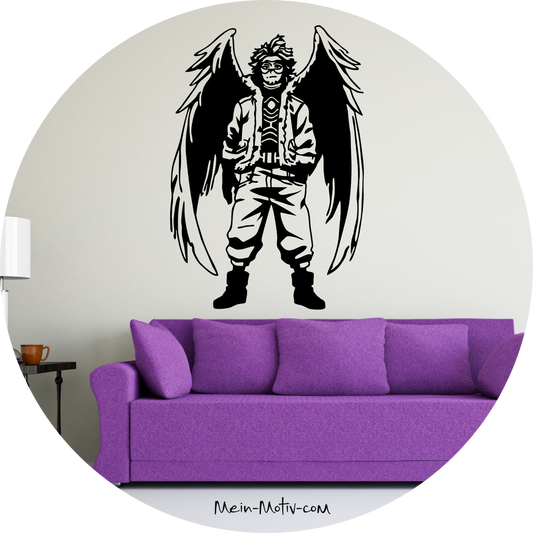 Wandtattoo My Hero Academia - Hawks