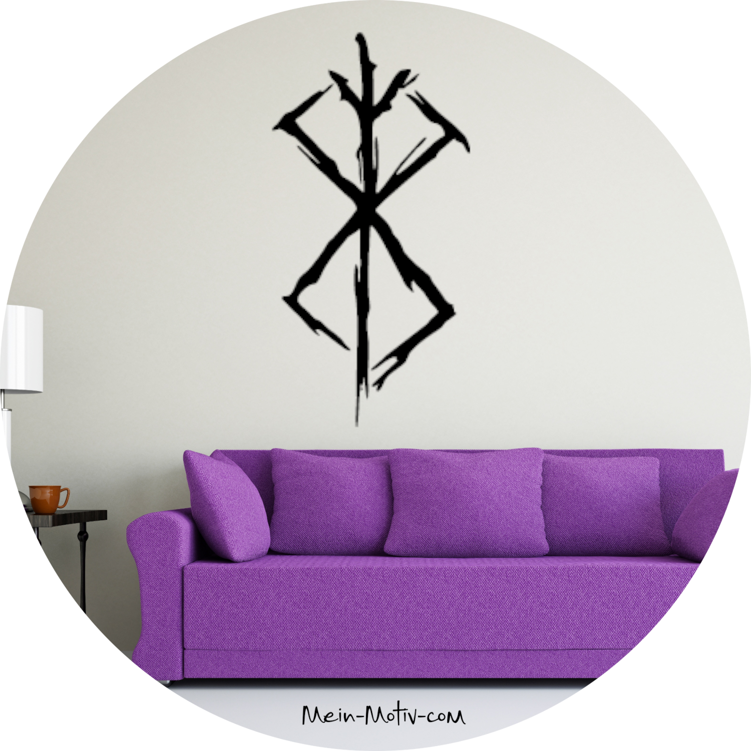 Wandtattoo Berserk Symbol