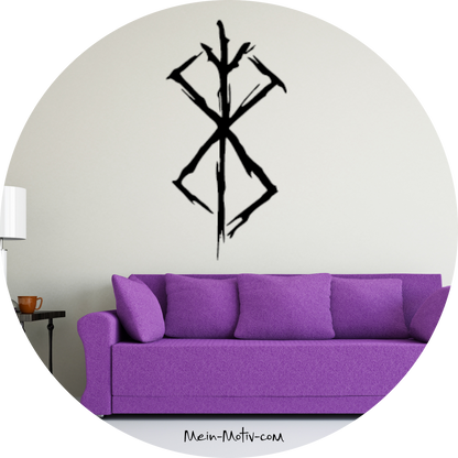 Wandtattoo Berserk Symbol