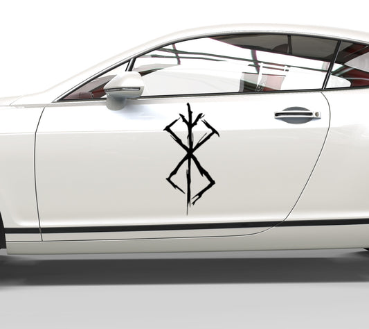Autoaufkleber Berserk Symbol