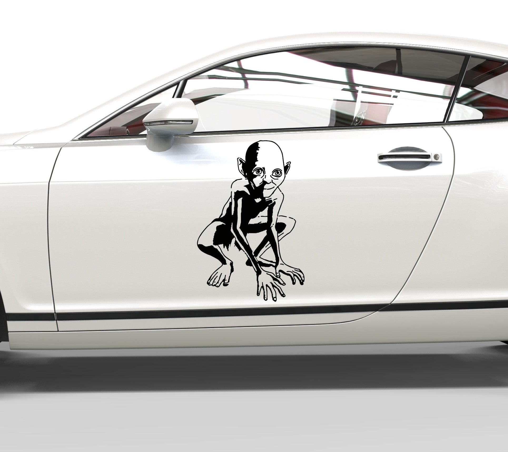 Autoaufkleber Gollum