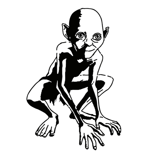 Autoaufkleber Gollum