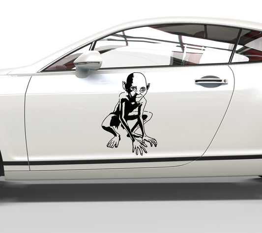Autoaufkleber Gollum