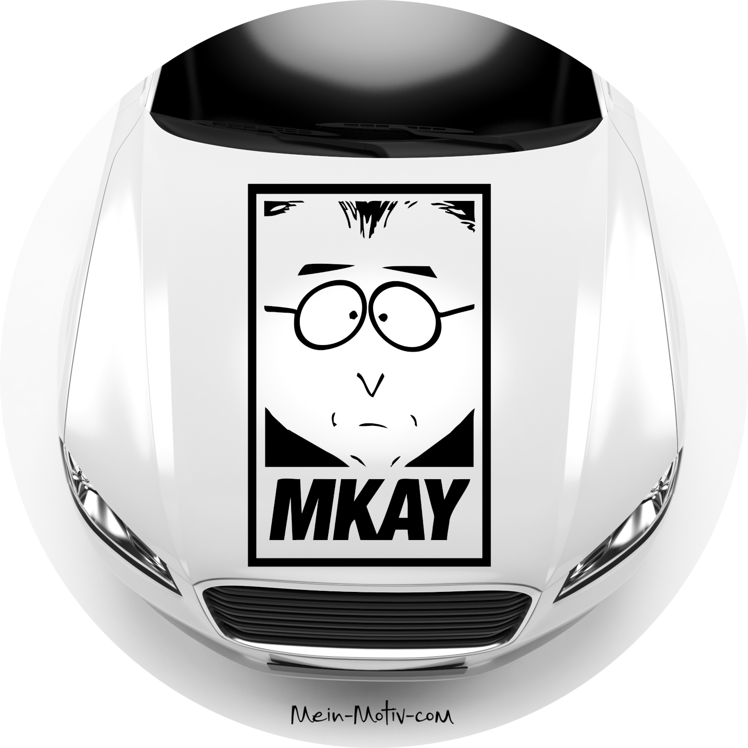 Autoaufkleber South Park - Mr. Mackey´s MKay