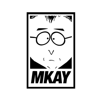 Autoaufkleber South Park - Mr. Mackey´s MKay