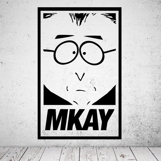 Wandtattoo South Park - Mr. Mackey´s MKay