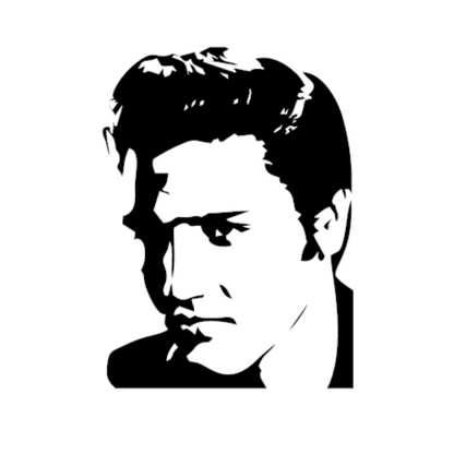 Autoaufkleber Elvis