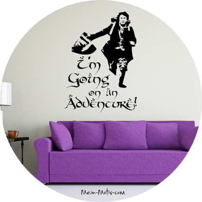 Wandtattoo Hobbit Abenteuerreise