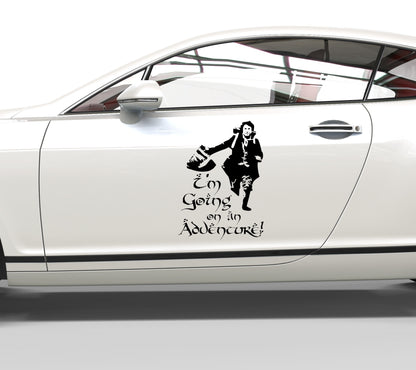 Autoaufkleber Hobbit Abenteuerreise