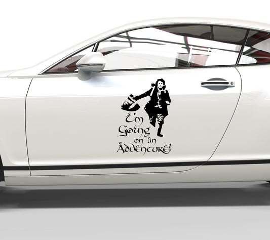 Autoaufkleber Hobbit Abenteuerreise