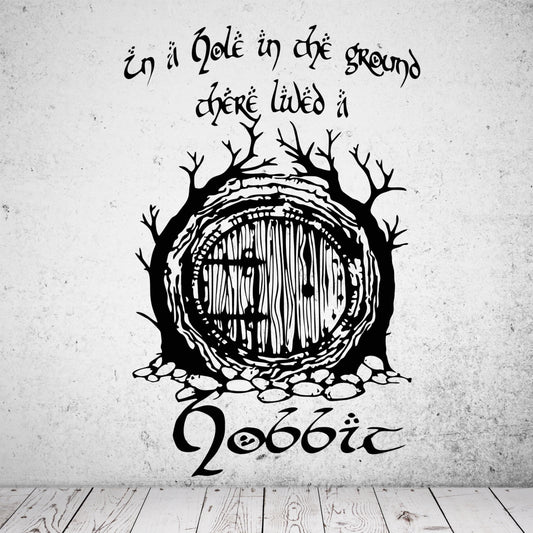 Wandtattoo Hobbithöhle
