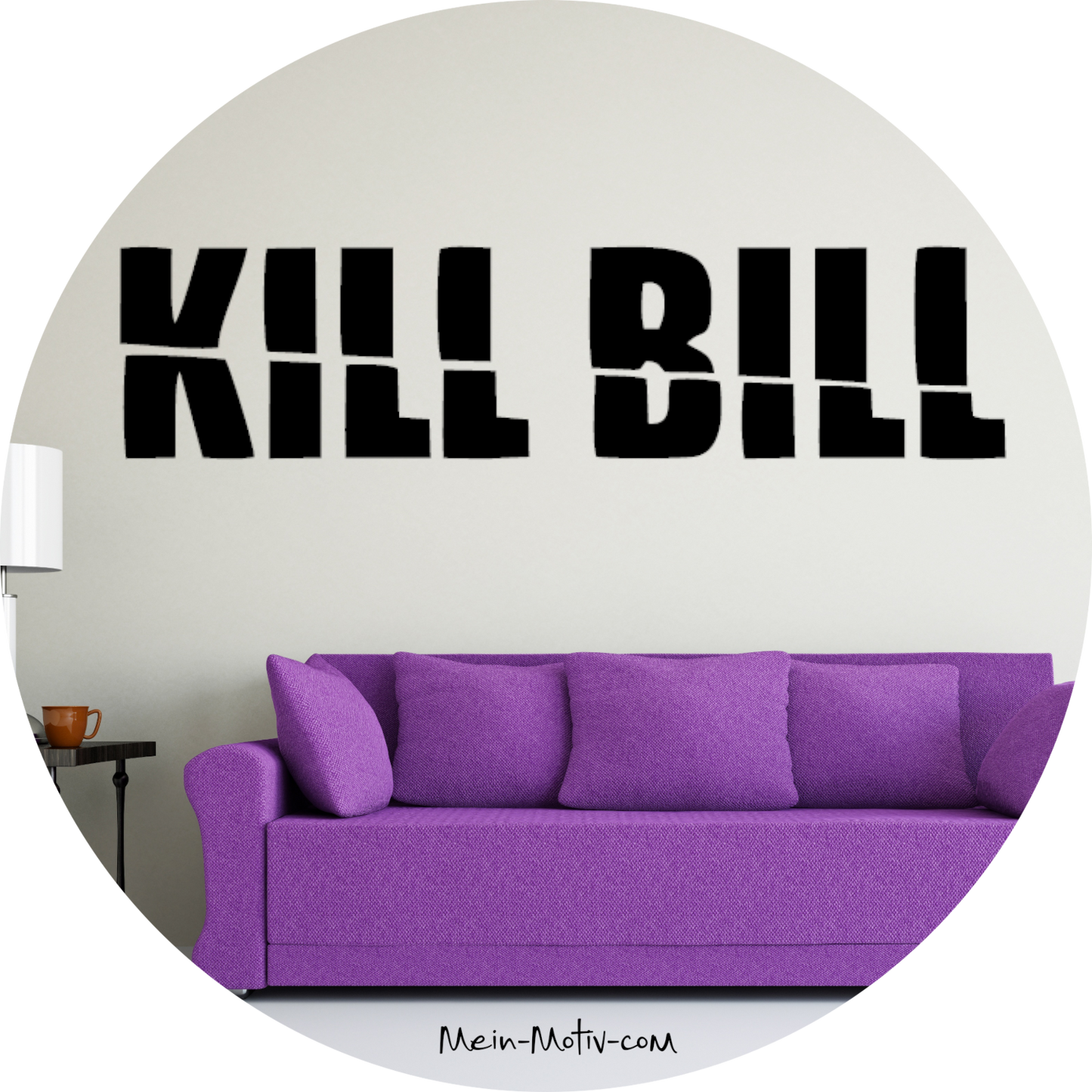 Wandtattoo Kill Bill Schriftzug