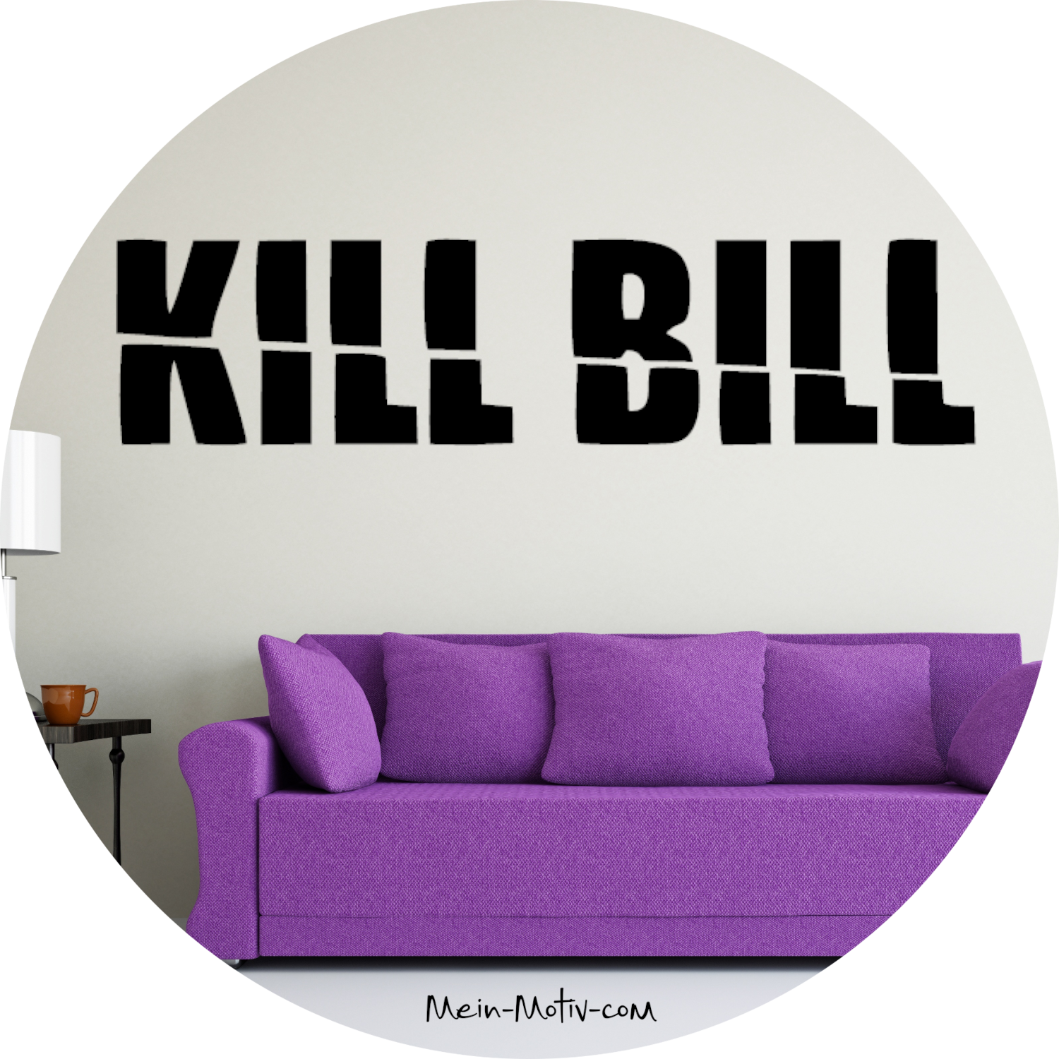 Wandtattoo Kill Bill Schriftzug