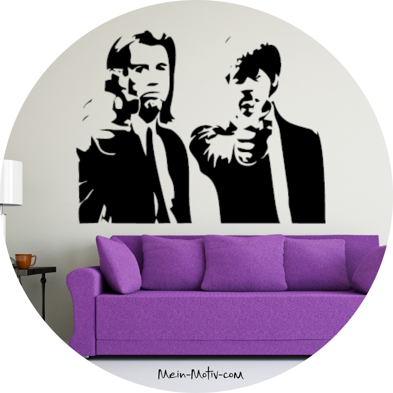 Wandtattoo Pulp Fiction